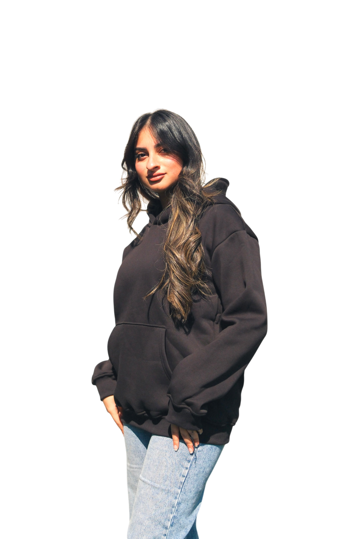 Black Basic Hoodie