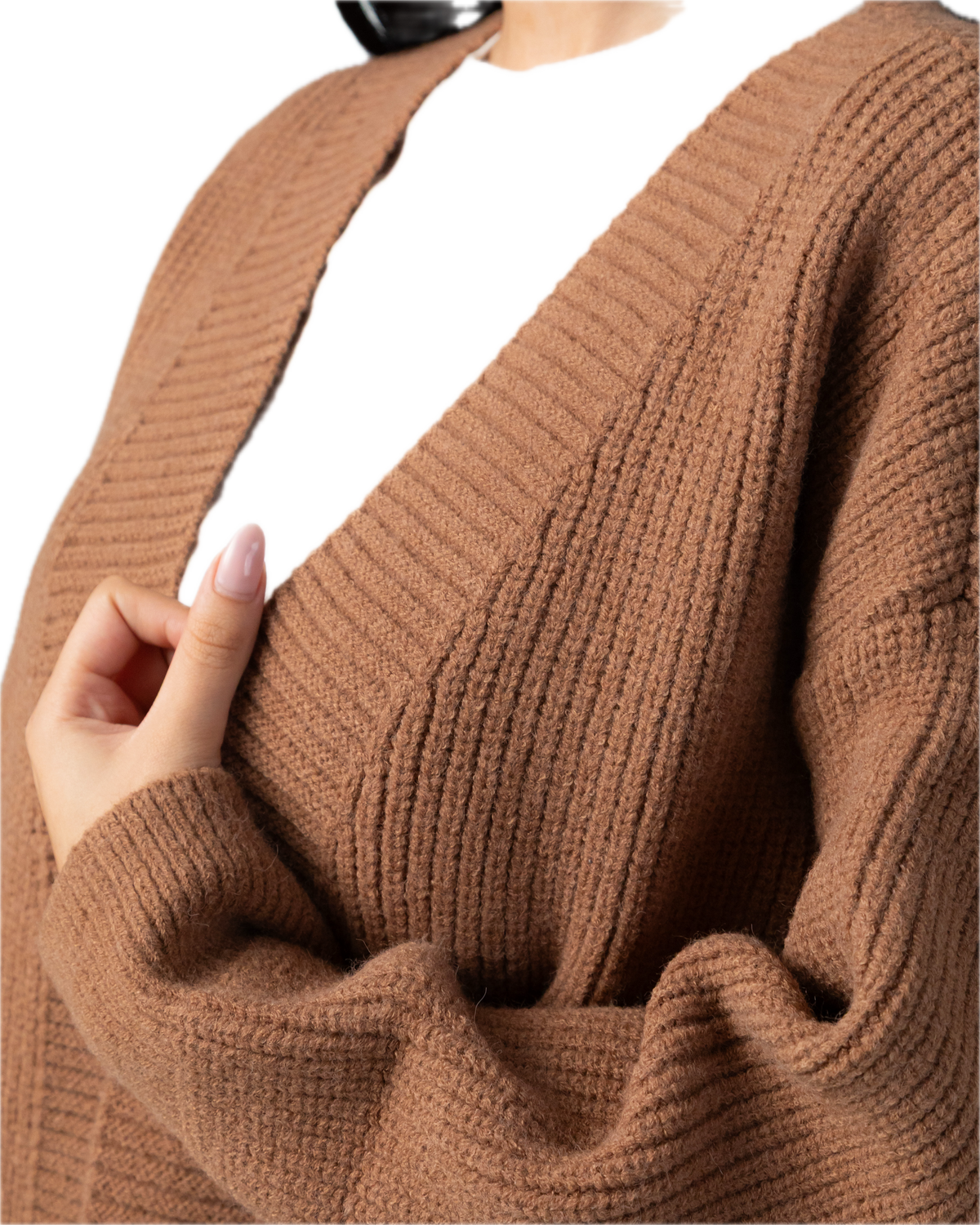 Knitt Cardigan (Brown)