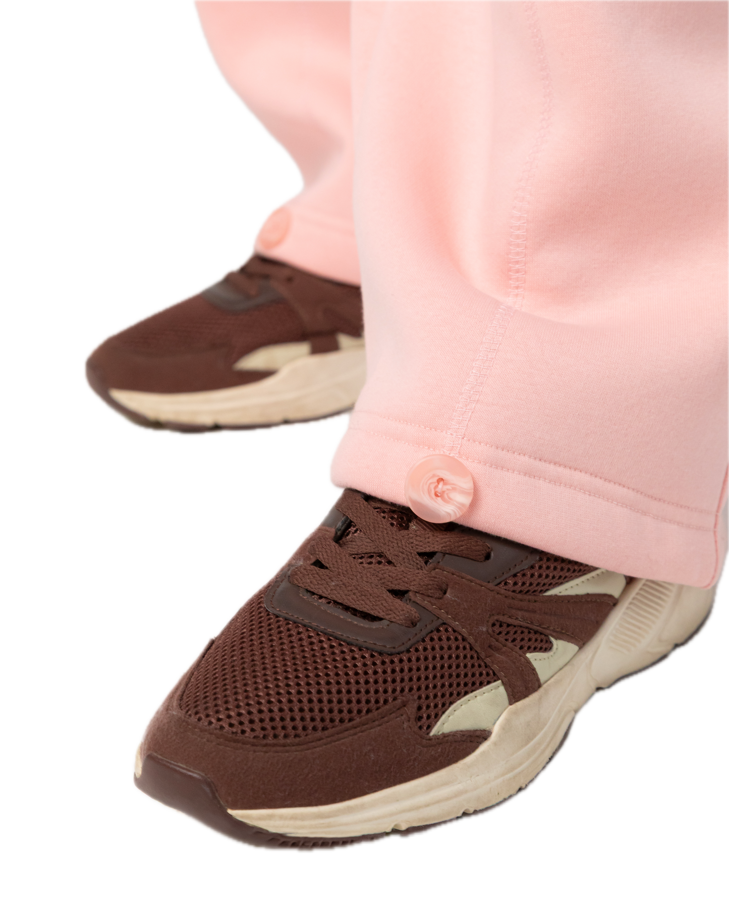 V-Sweatpants Powder Pink