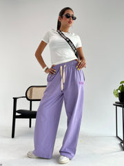 Unisex | Purple Summer Baggy Sweatpants