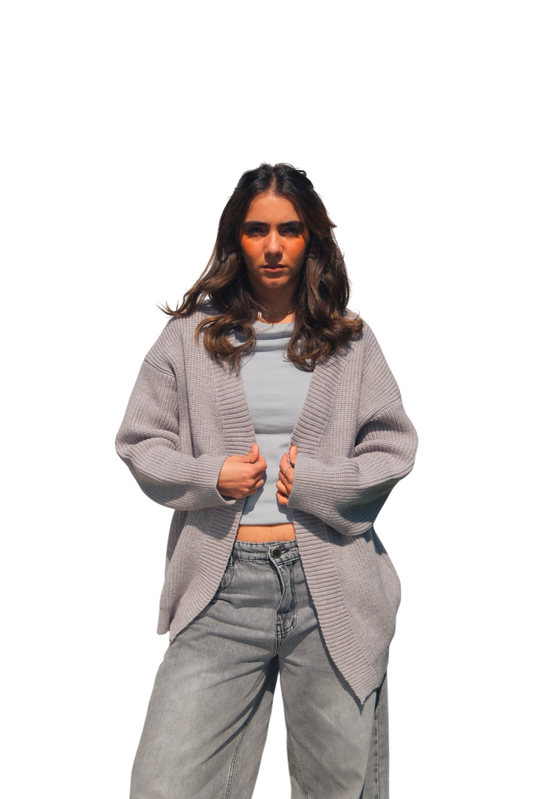 Knitt Cardigan (Gray)