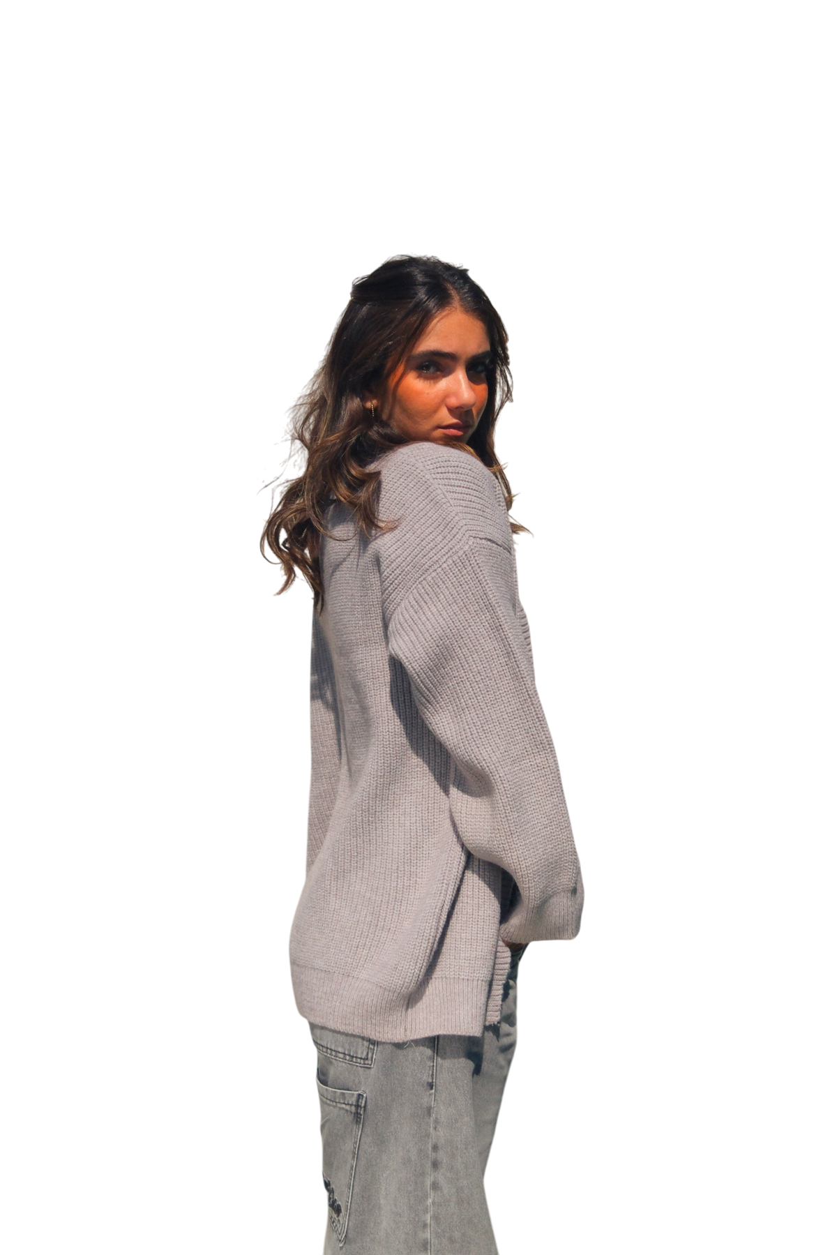 Knitt Cardigan (Gray)