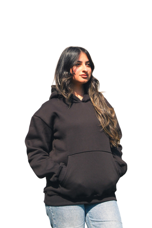 Black Basic Hoodie
