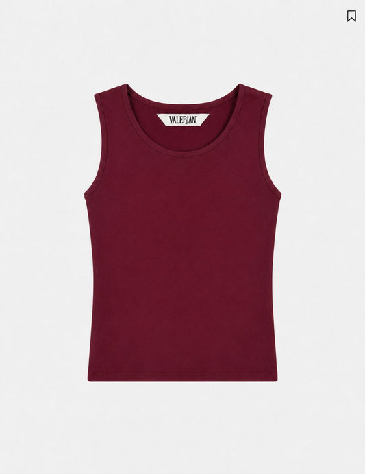 Tank Top Burgundy