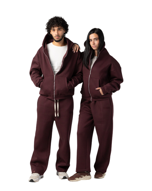 V-Jacket Burgundy