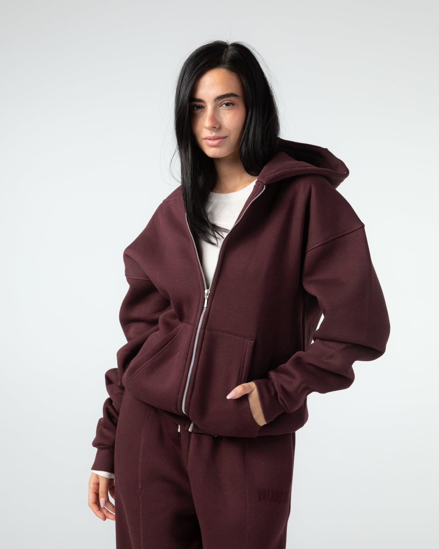V-Jacket Burgundy