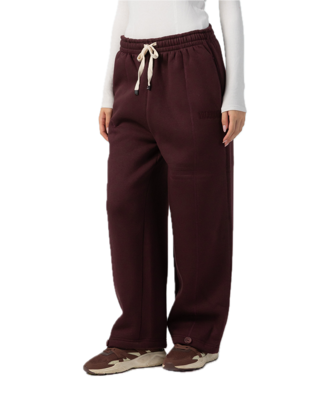 V-Sweatpants Burgundy