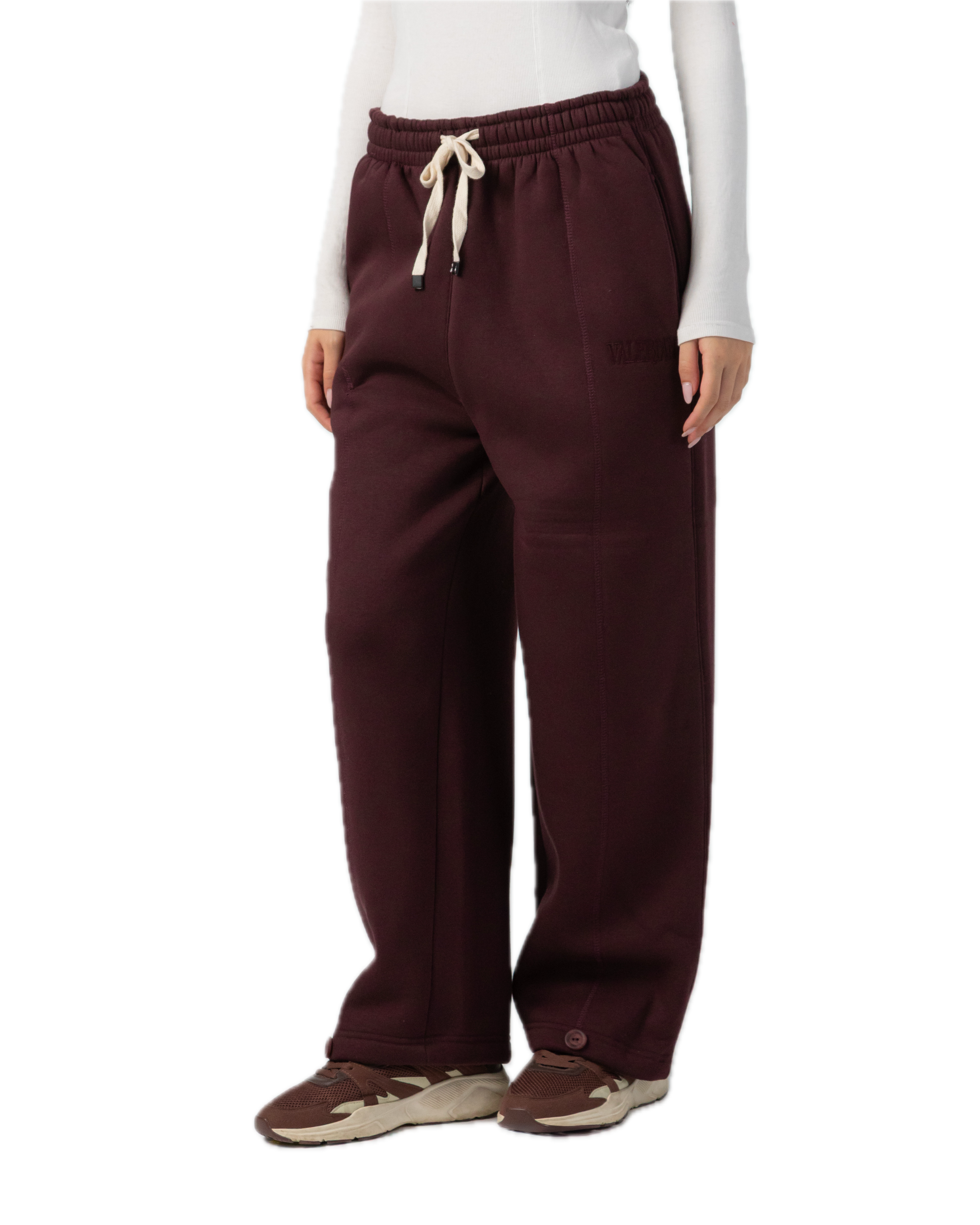 V-Sweatpants Burgundy