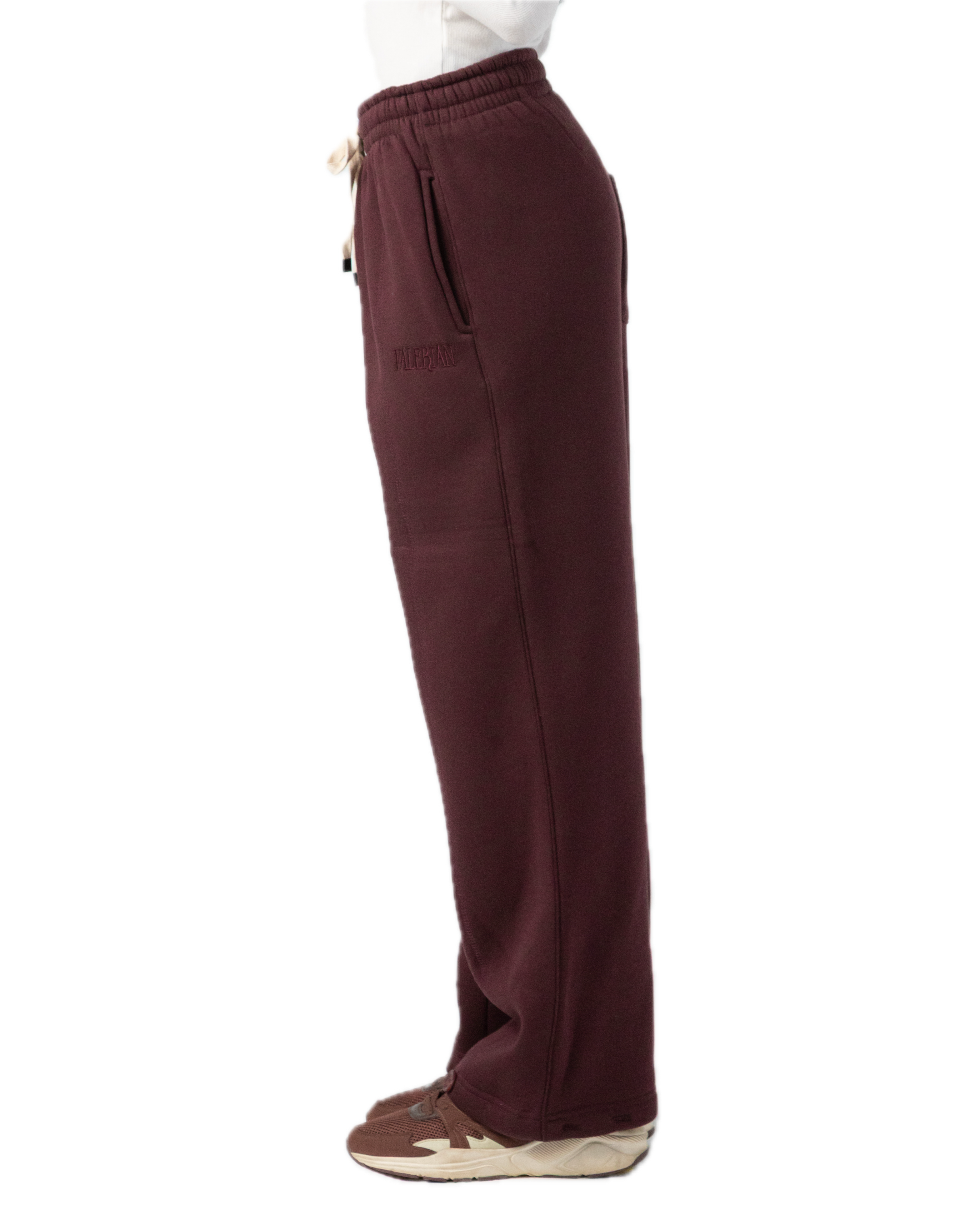 V-Sweatpants Burgundy