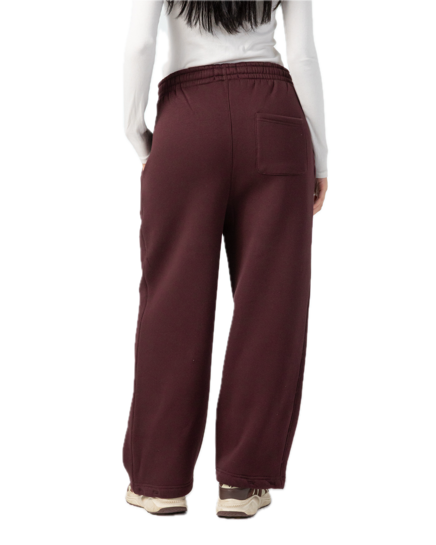 V-Sweatpants Burgundy