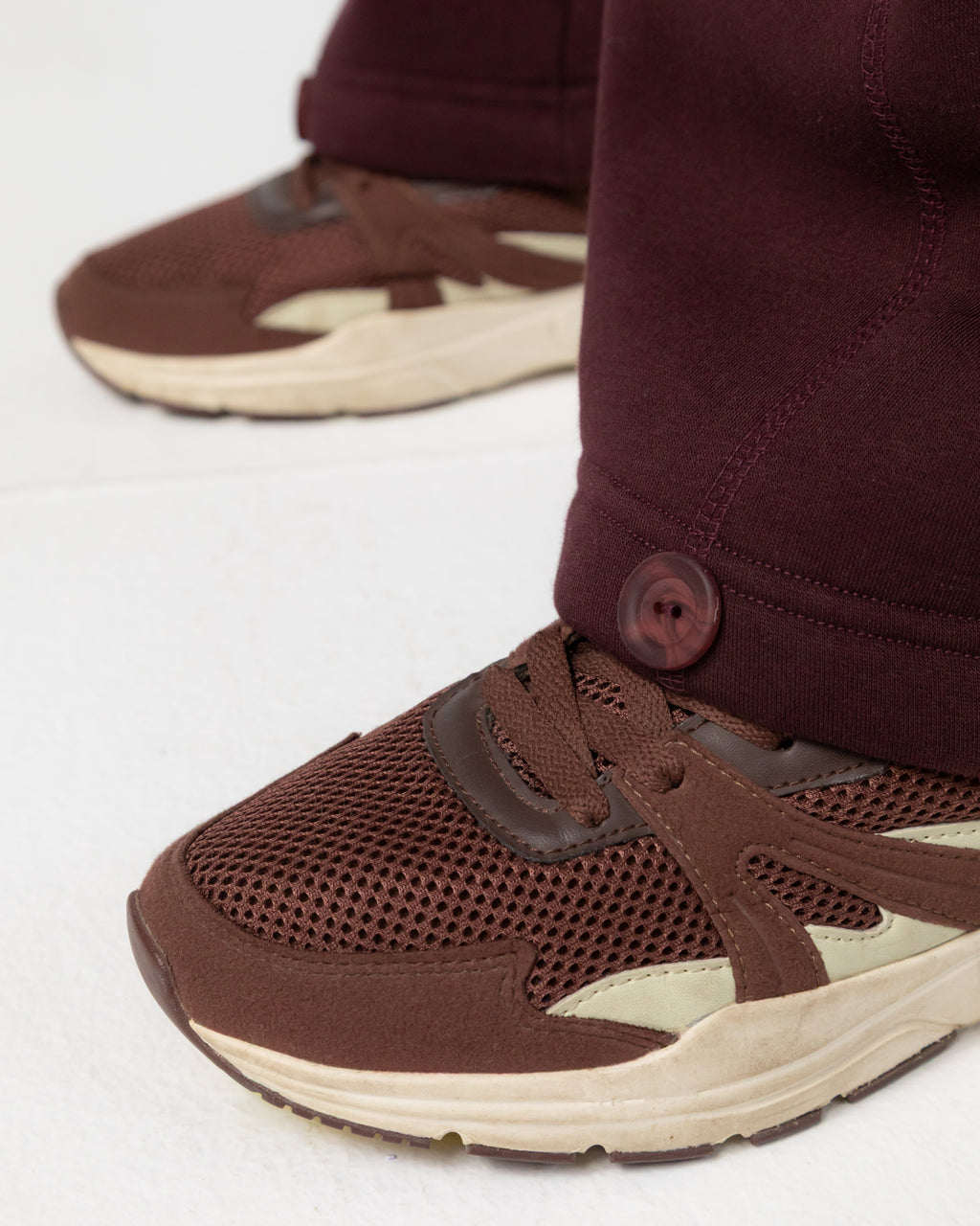 V-Sweatpants Burgundy