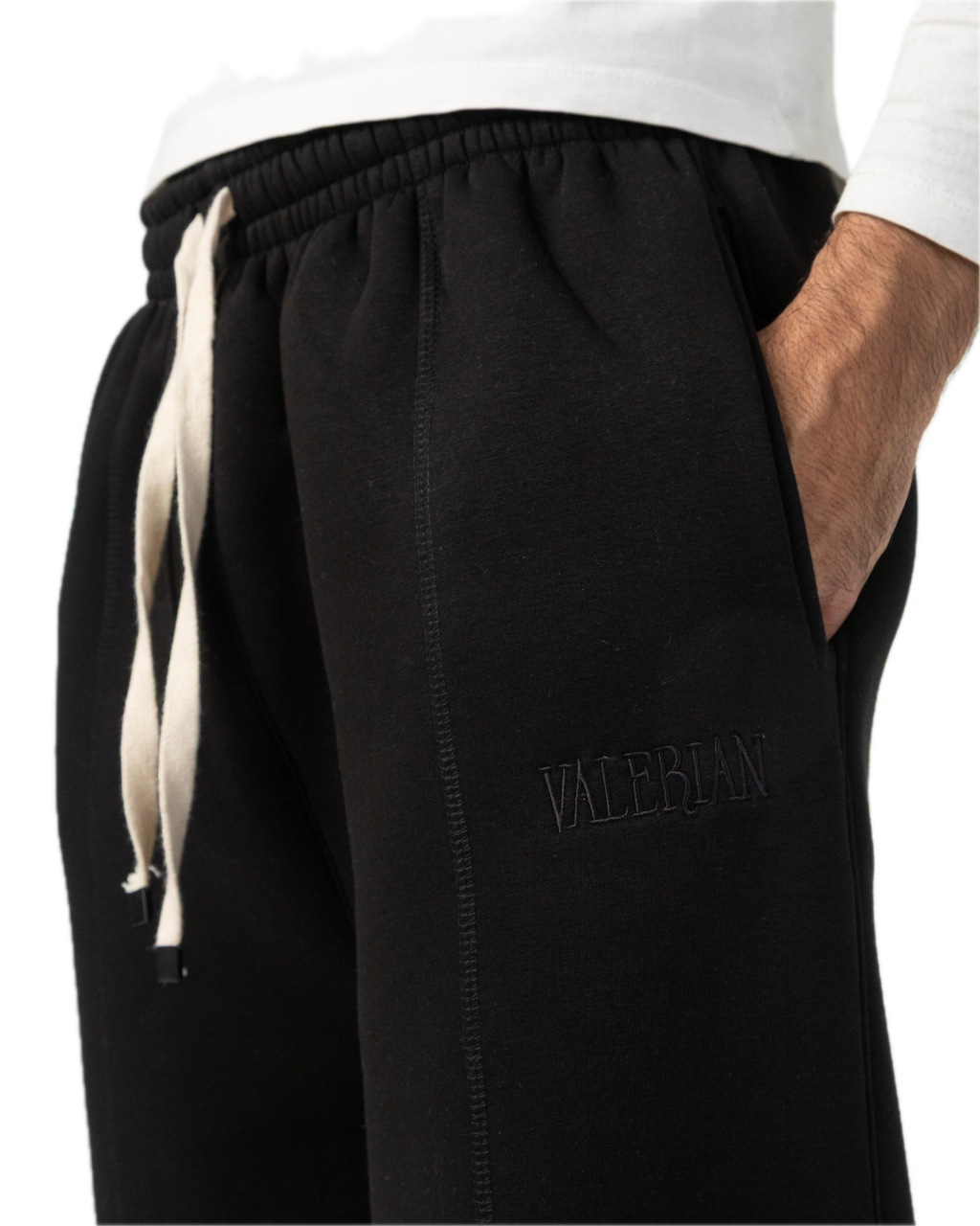 V-Sweatpants Black
