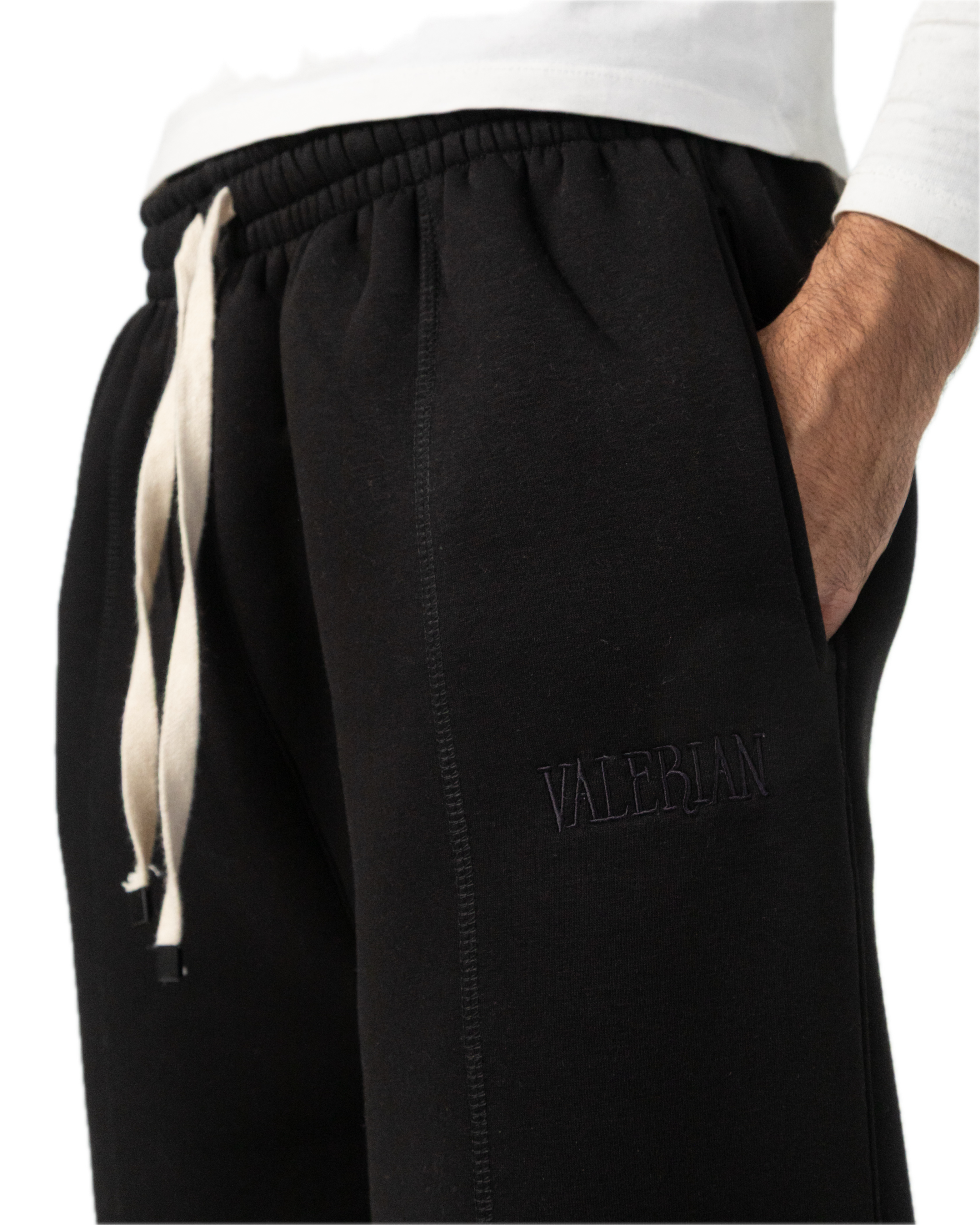 V-Sweatpants Black