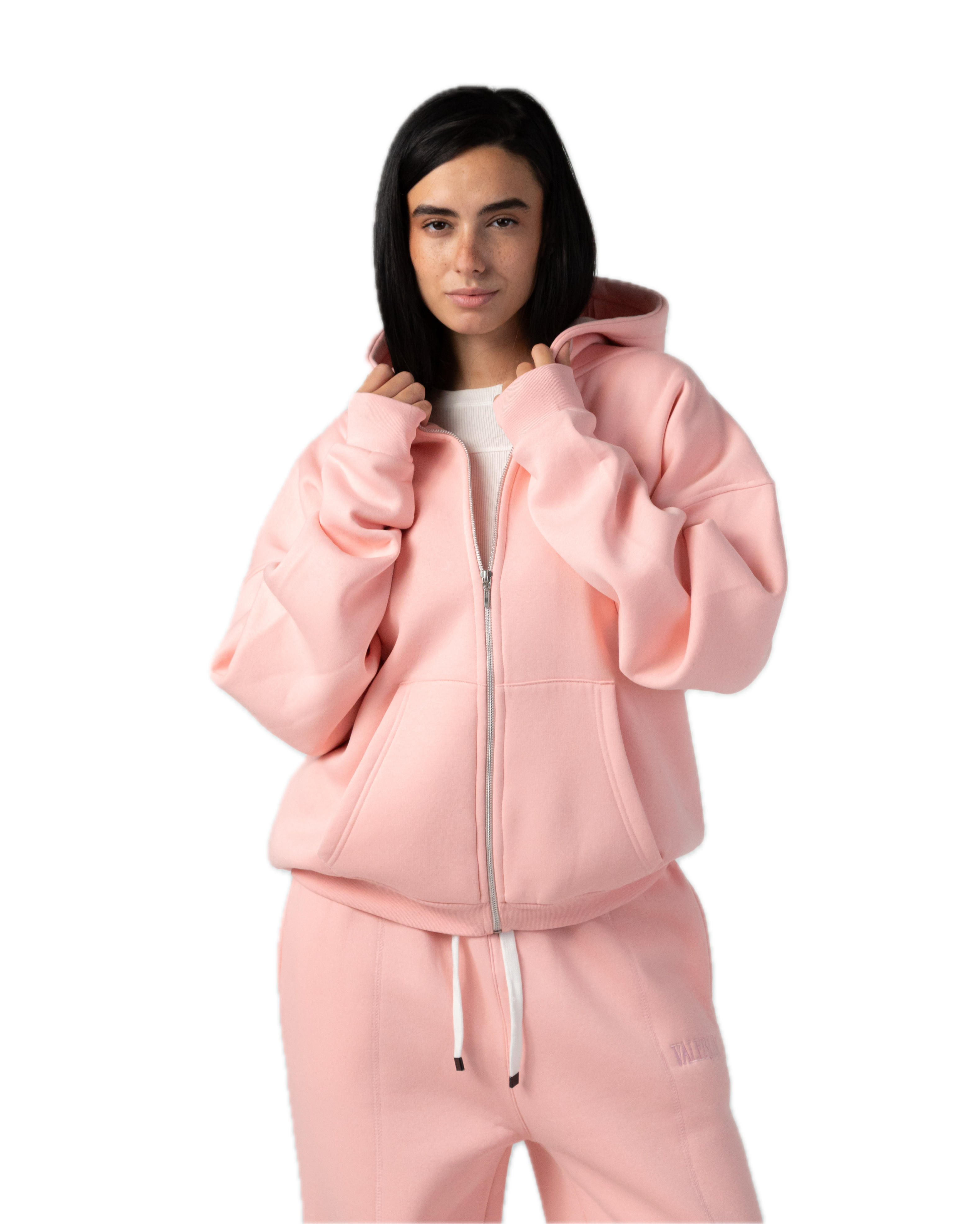 V-Jacket Powder Pink