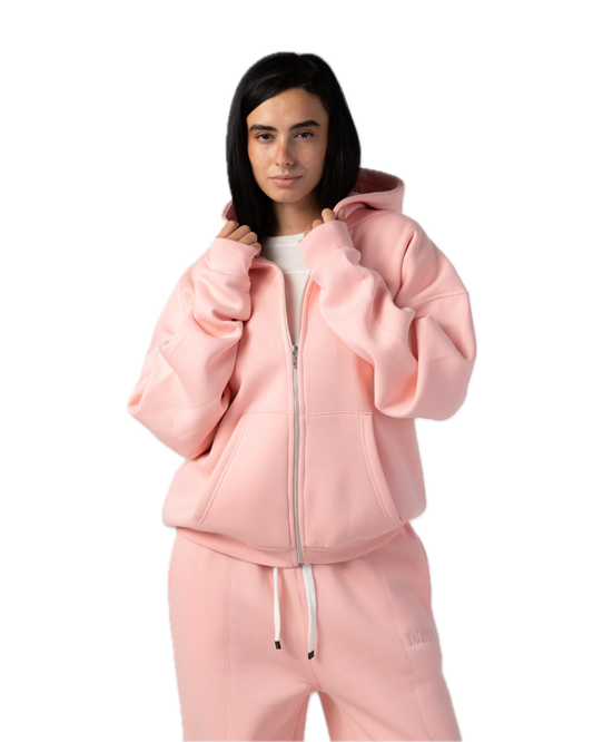 V-Jacket Powder Pink