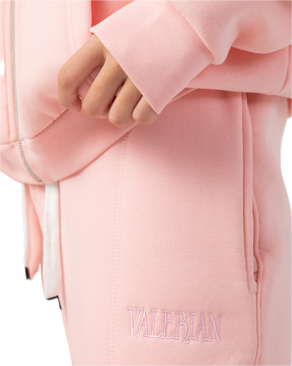 V-Sweatpants Powder Pink