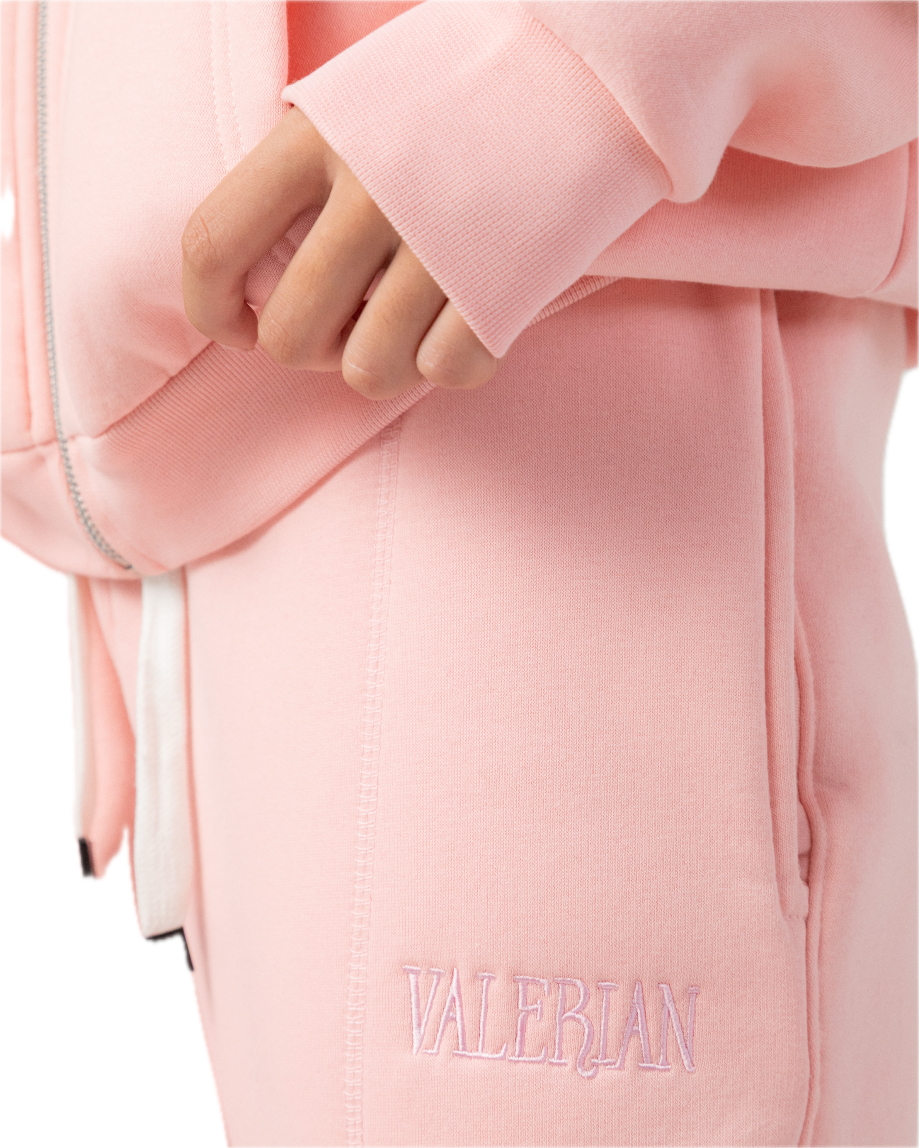 V-Sweatpants Powder Pink