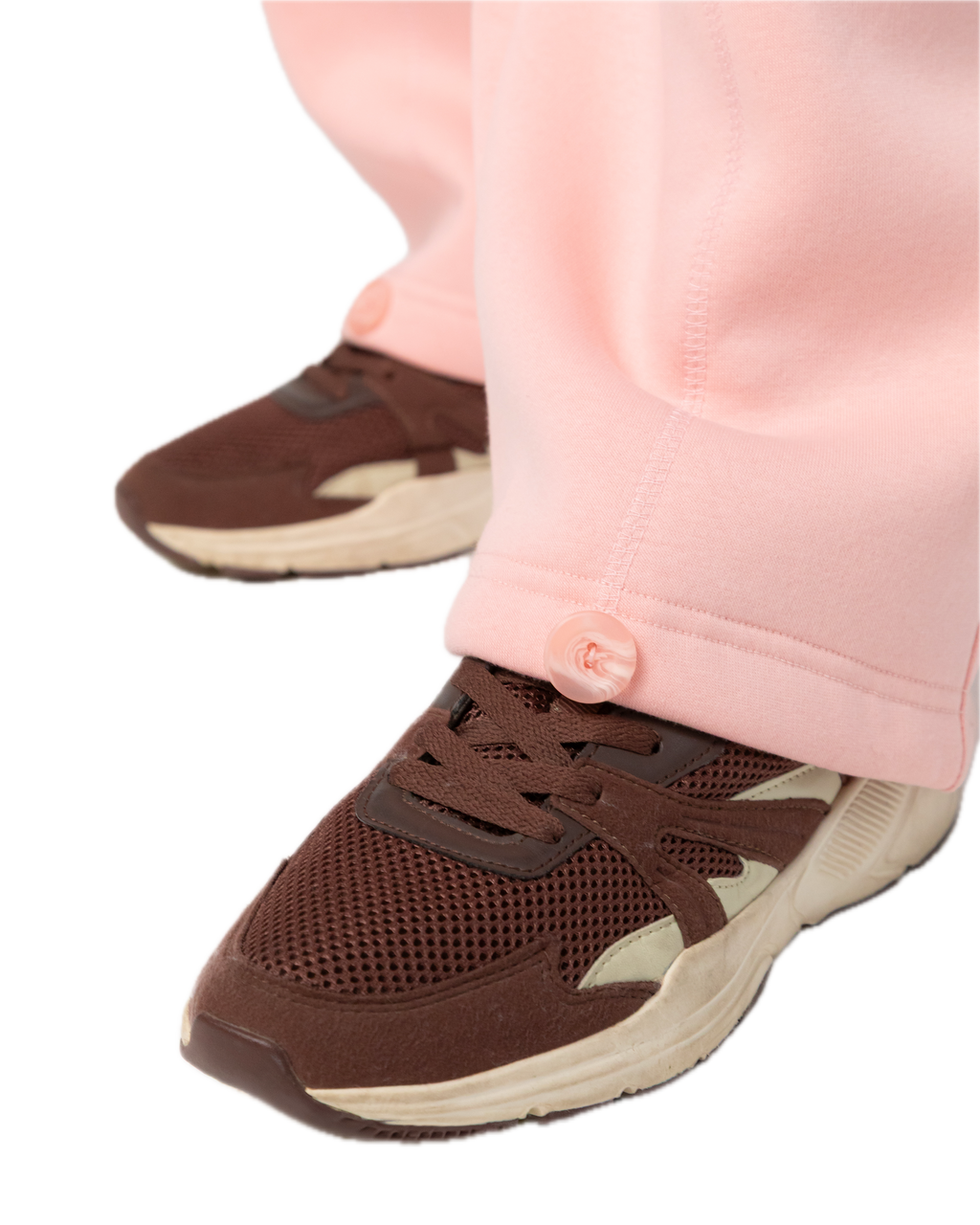 V-Sweatpants Powder Pink