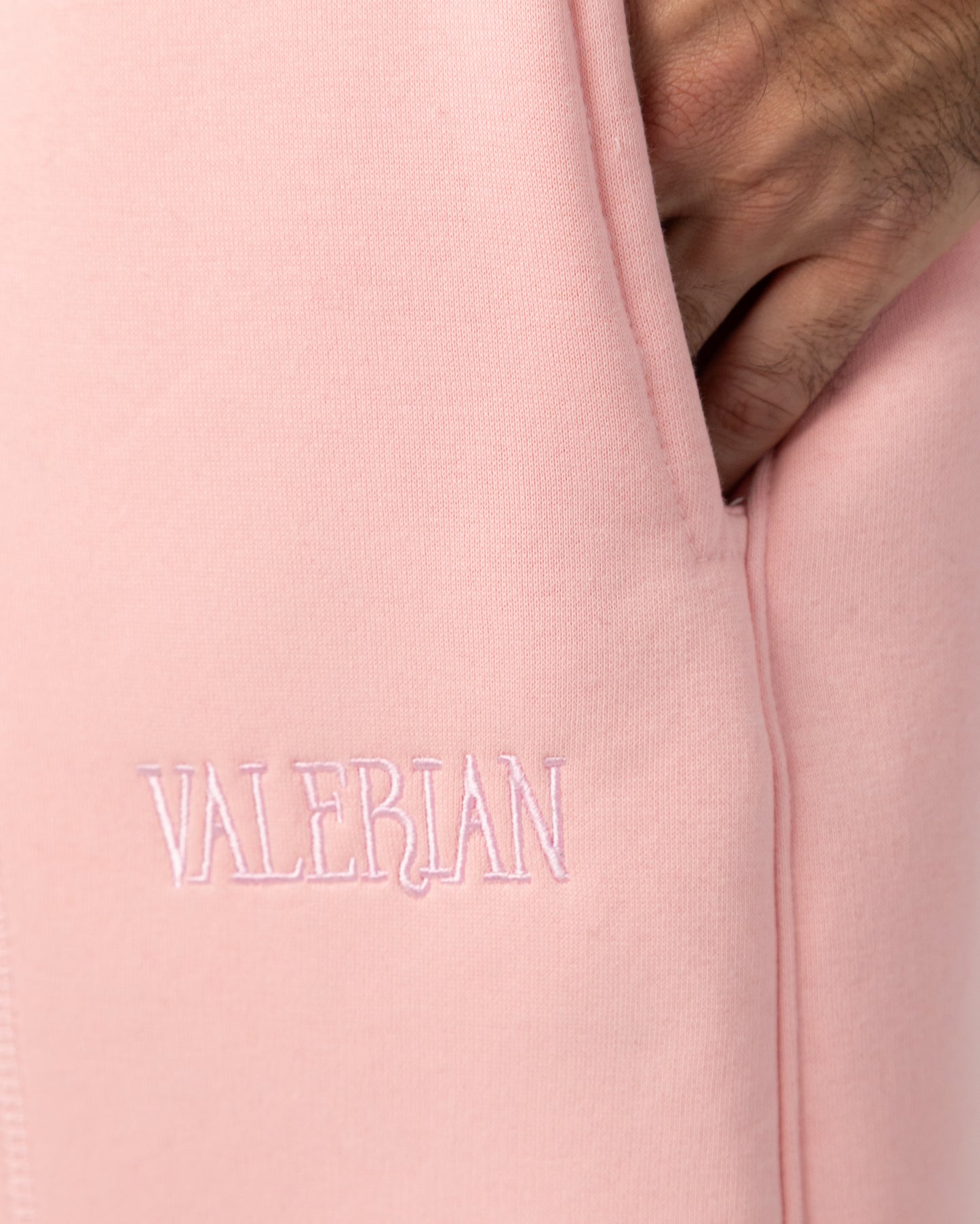 V-Sweatpants Powder Pink