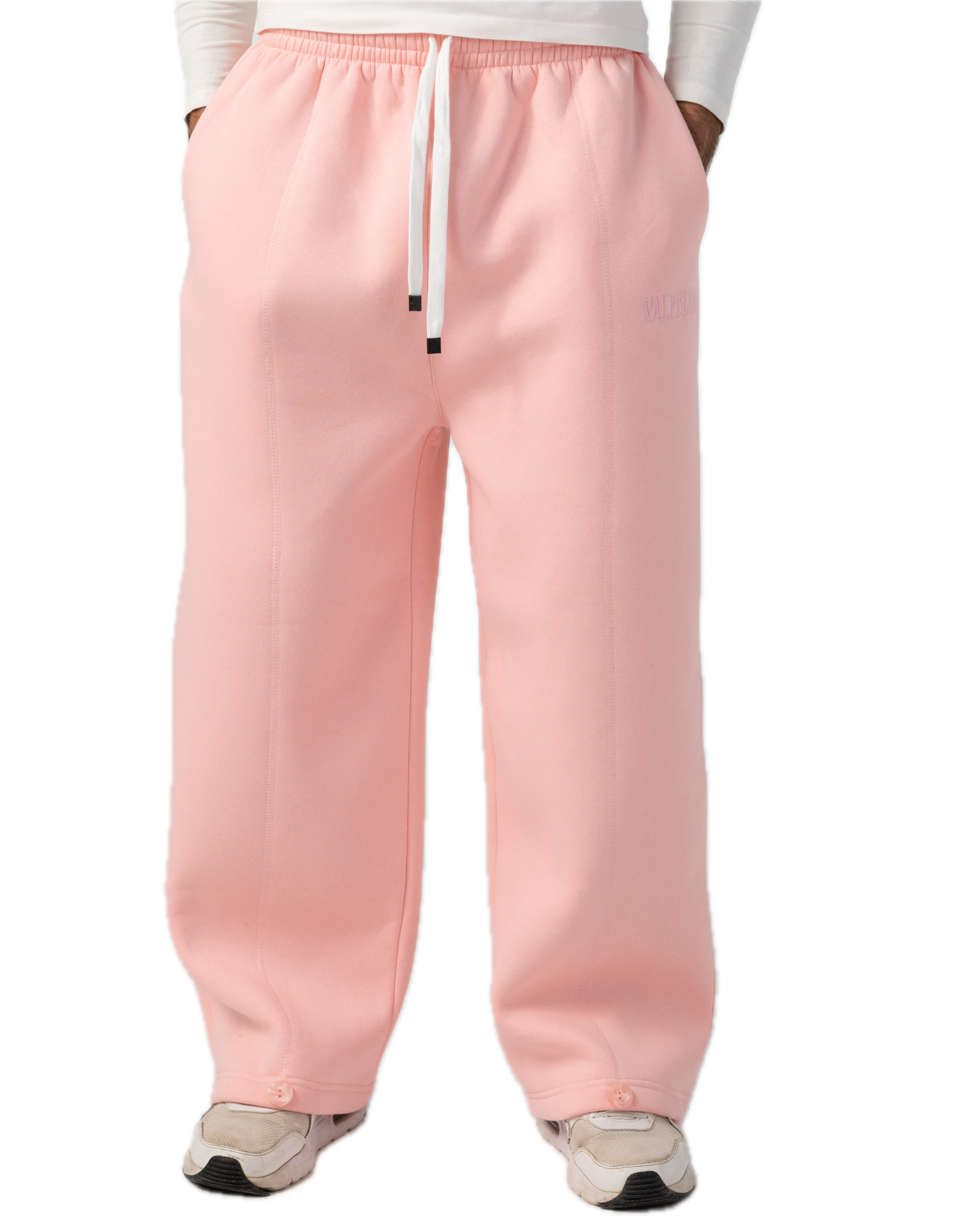 V-Sweatpants Powder Pink