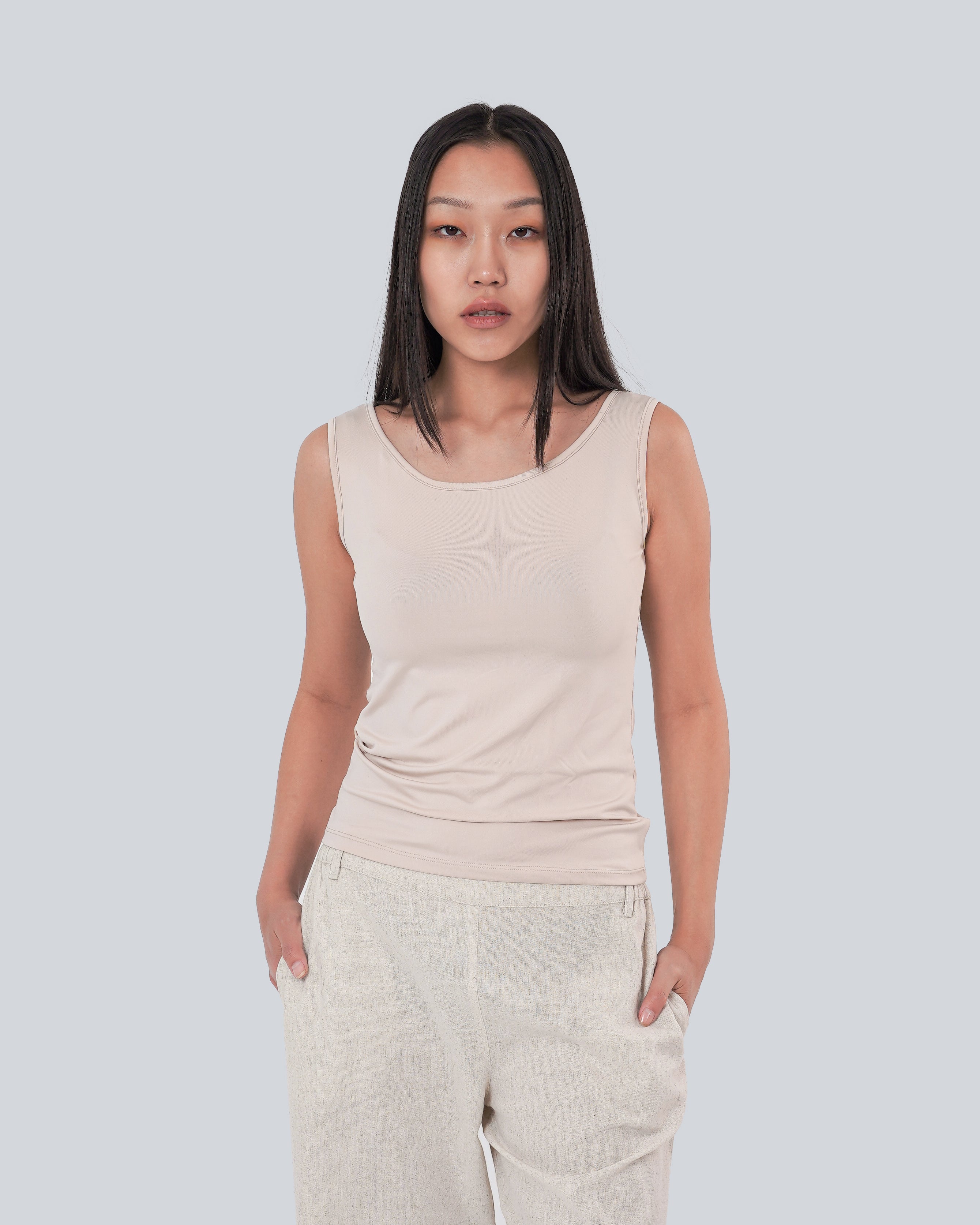 Tank Top Beige