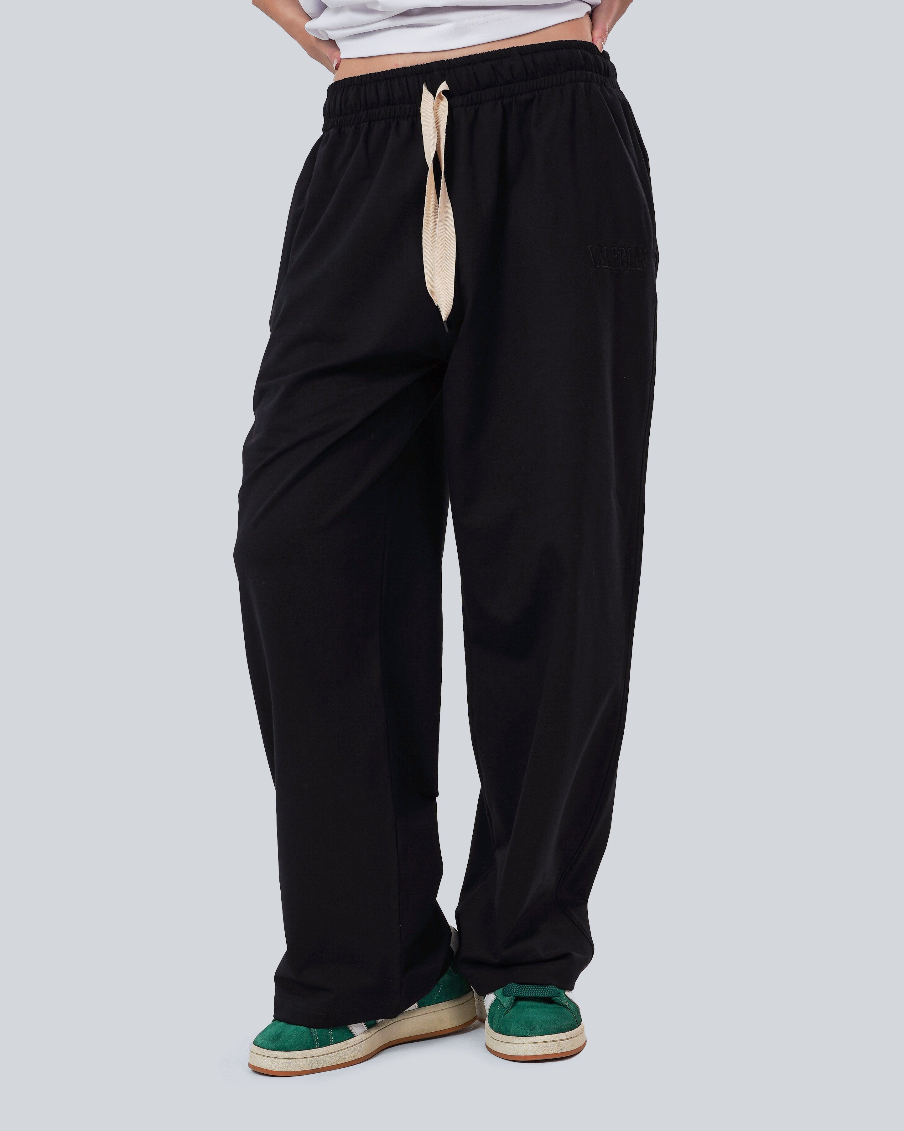 Unisex | Black Summer Baggy Sweatpants