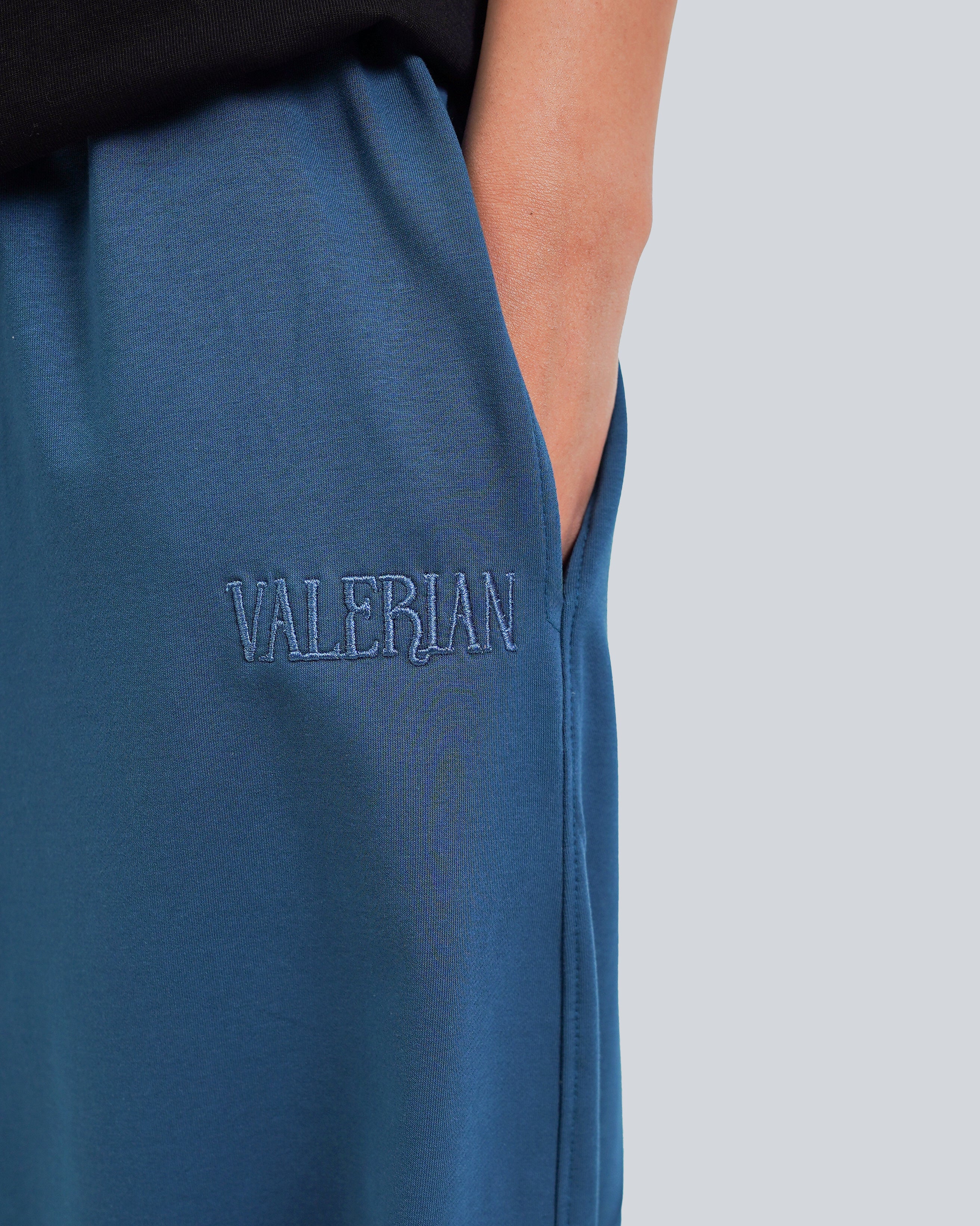 Unisex | Navy Blue Summer Baggy Sweatpants