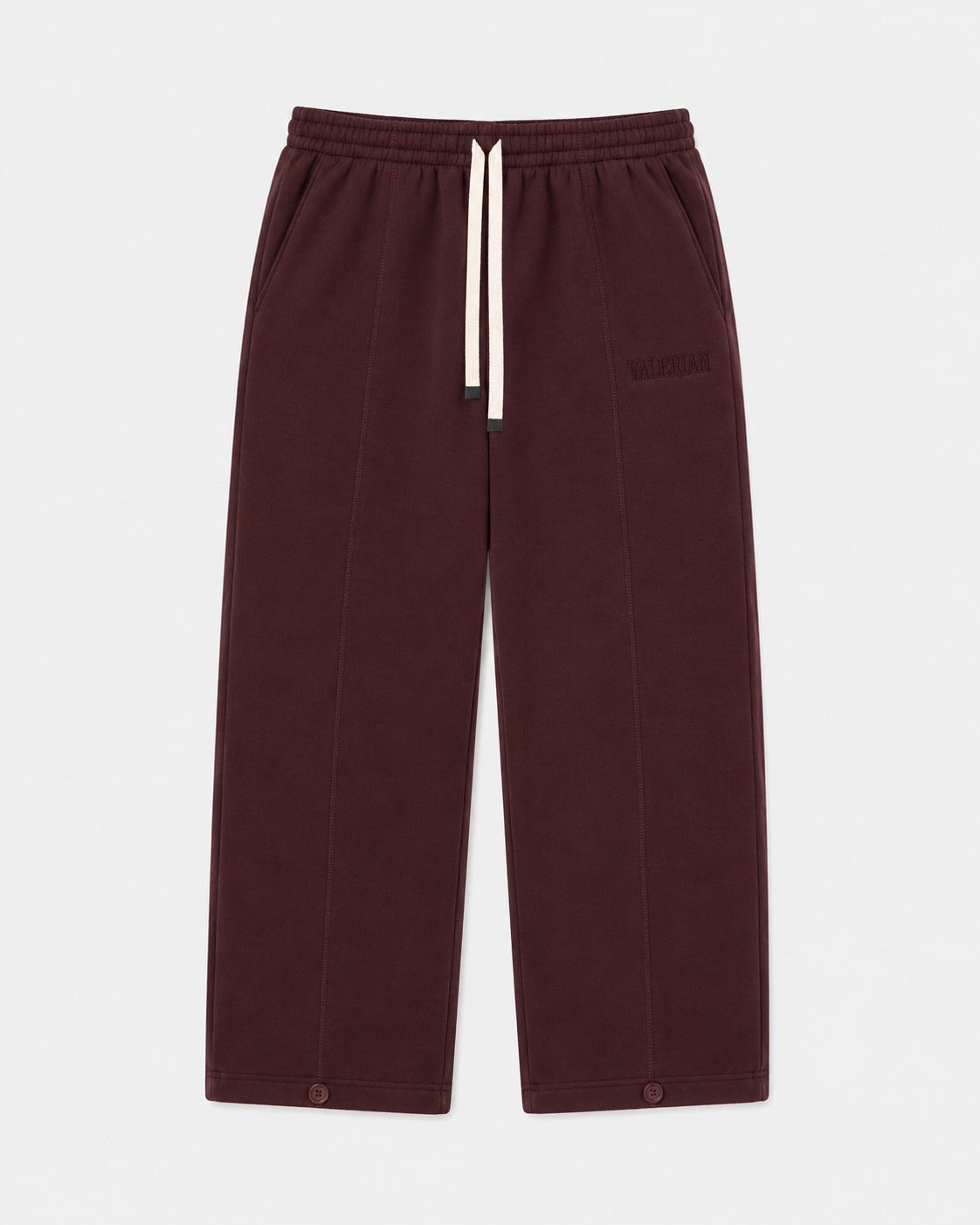 V-Sweatpants Burgundy