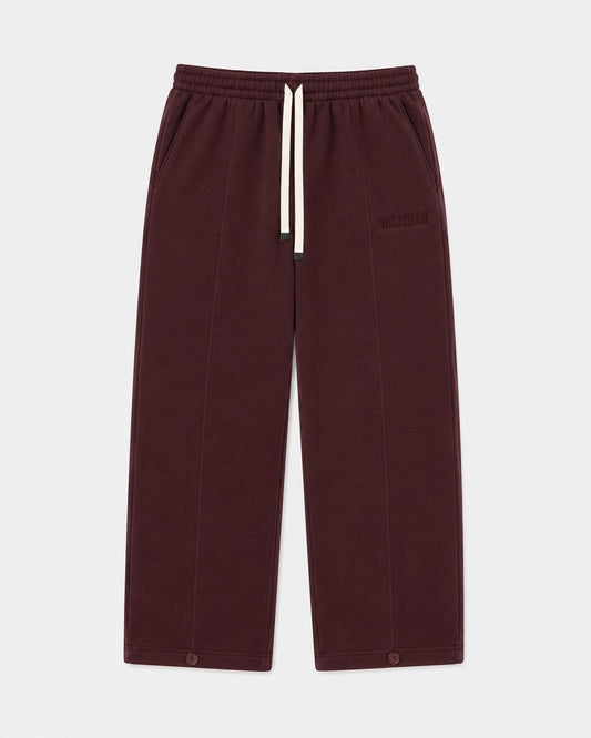 V-Sweatpants Burgundy